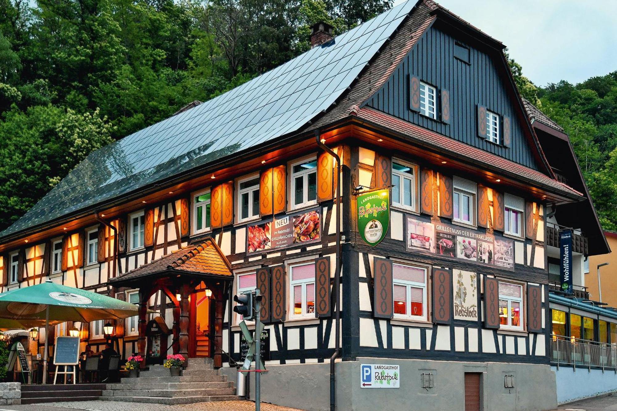 Landgasthof Rebstock Ottenhofen im Schwarzwald Exteriér fotografie